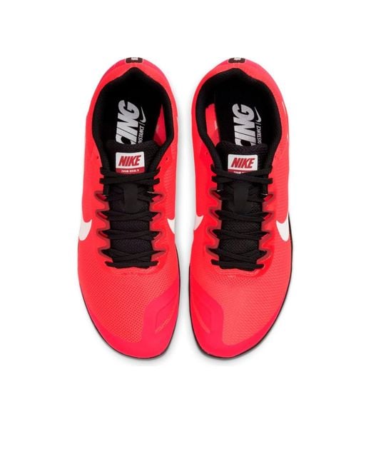 Nike Red Air Zoom Rival D Spikes 'Laser Crimson' for men