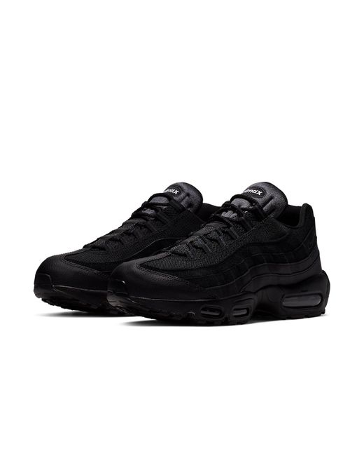 Nike Black Air Max 95 Essential 'Triple' for men