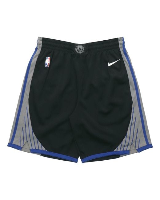 Nike Green Nba Sw 19-20 Basketball Nba Golden State Warriors Swingmen Shorts for men