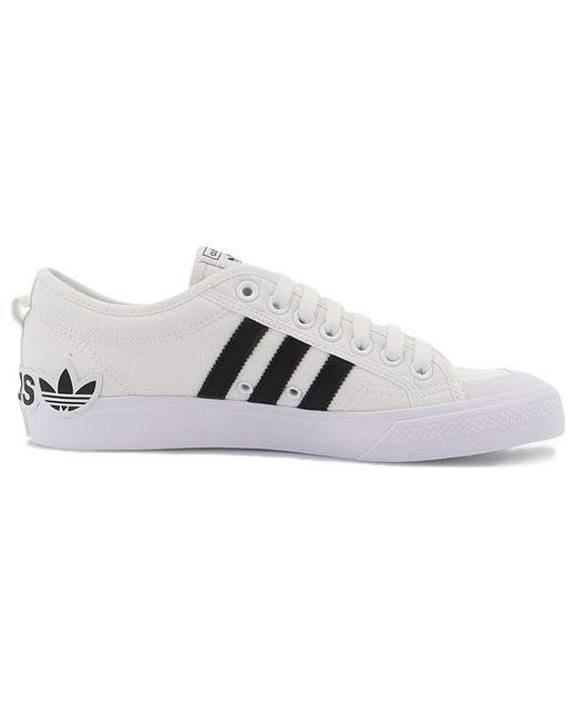 Adidas White Nizza for men