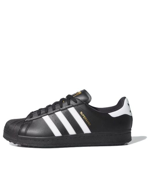 Adidas Black Superstar Spikeless for men