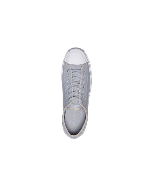 Converse White Jack Purcell Leather Shoes for men