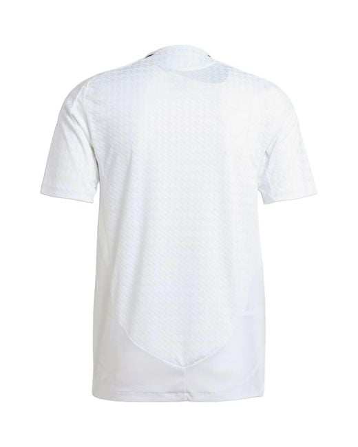 Adidas White Real Madrid 24/25 Home Authentic Soccer Jersey Asia Sizing for men