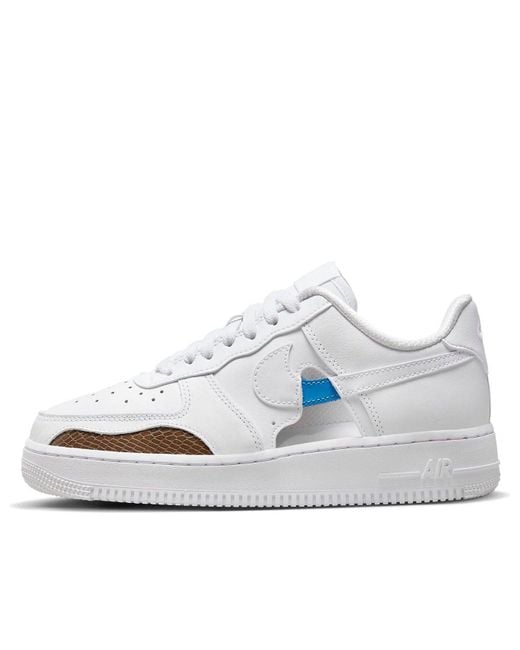 Nike White (Wmns) Air Force 1 '07 Lx 'See Through