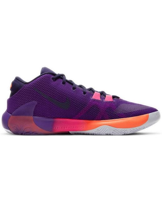Nike Purple Nba 2K20 X Zoom Freak 1 'All Bros 4' Gamer Exclusive for men
