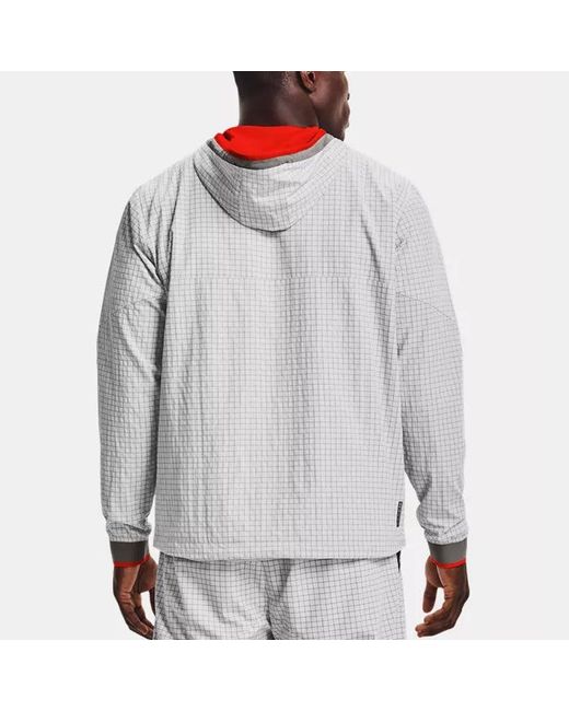 Under Armour Gray Rush Legacy Jacket for men