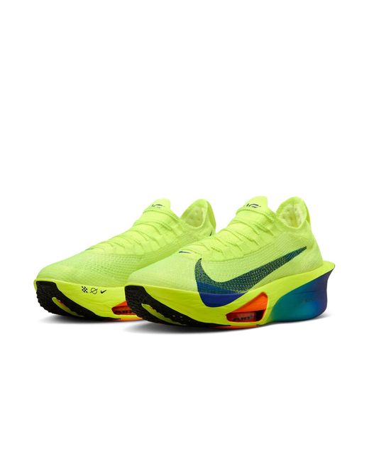 Nike Yellow Zoomx Alphafly Next% 3 for men
