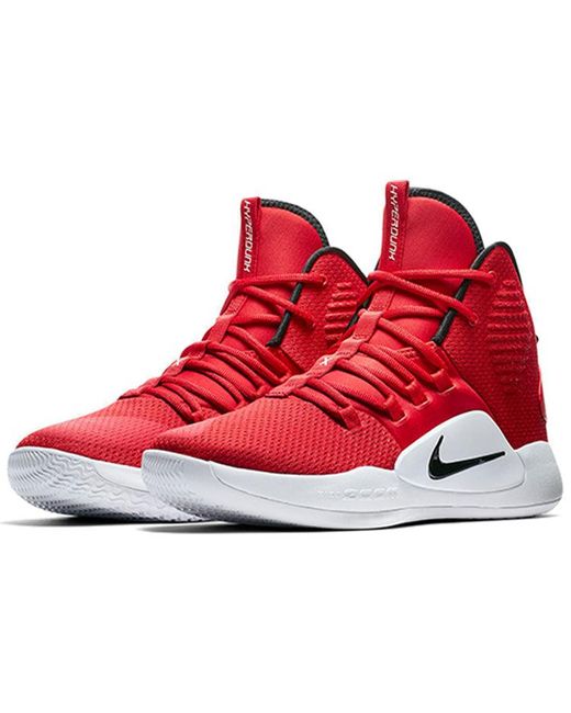 Nike Red Hyperdunk X for men
