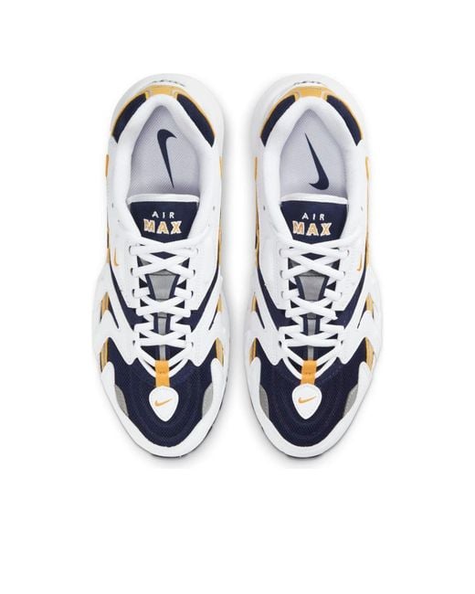 Nike Blue Air Max 96 2 'Goldenrod' for men