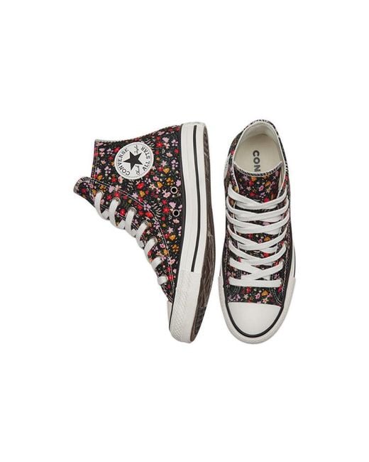 Converse Brown (Wmns) Chuck Taylor All Star Retro Floral Sneakers