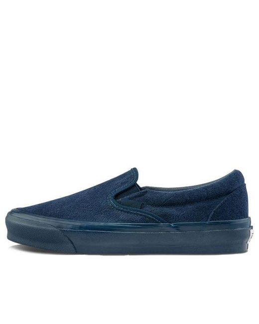 Vans Blue Vault Classic Slip-On Lx Sneakers for men