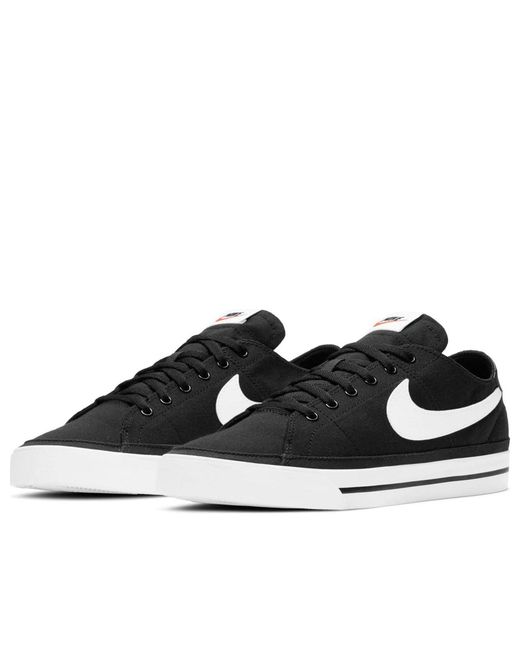 Nike Black Court Legacy Canvas for men