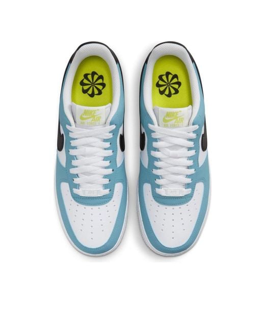 Nike Blue Air Force 1 '07 Next Nature 'Dusty Cactus' for men