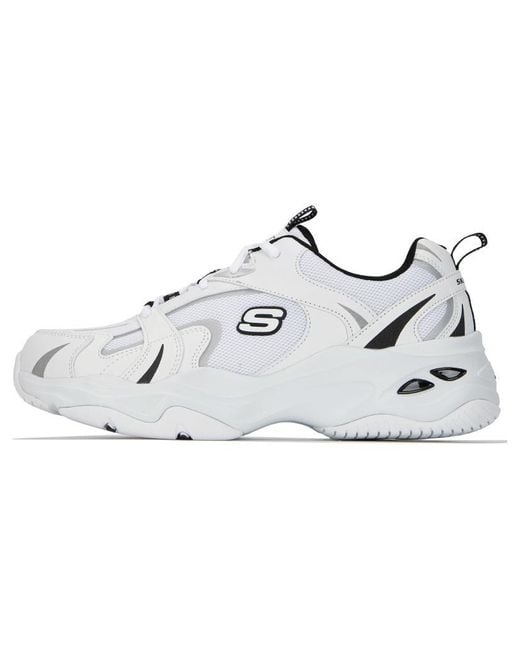 Skechers White (Wmns) D'Lites 4.0