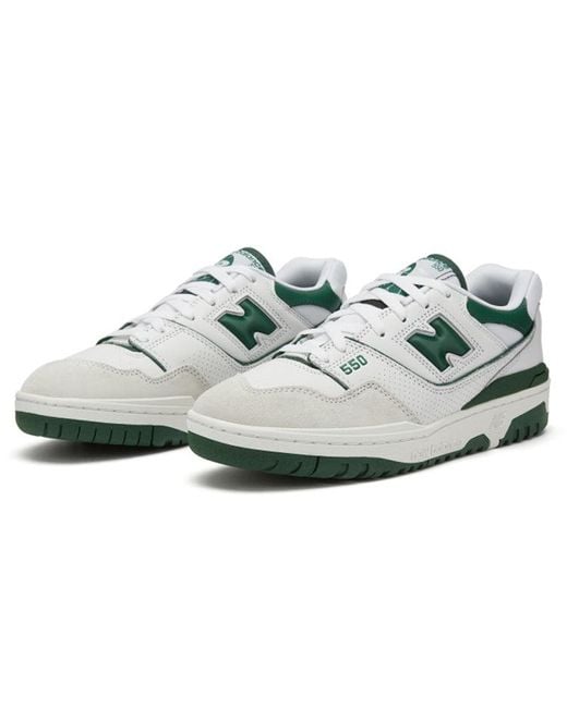 New Balance White 550 for men