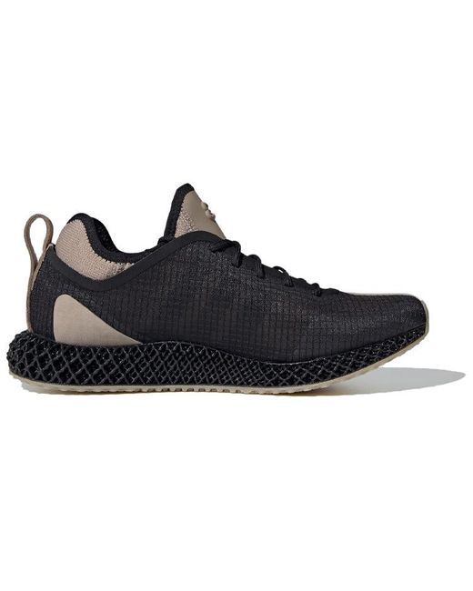 Adidas Black Y-3 Runner 4D Sesame' for men