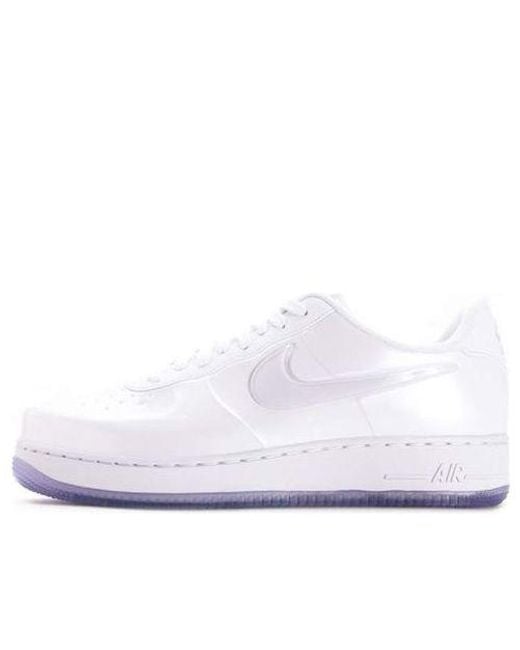Nike Air Force 1 Foamposite Pro Cup Low 'triple White' for Men | Lyst