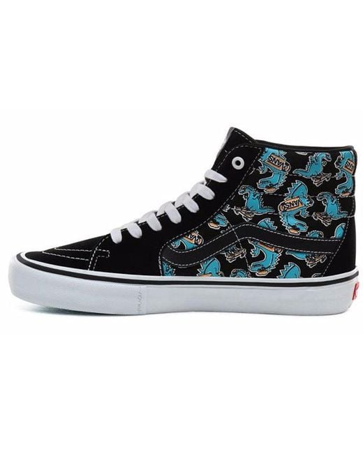 Vans Black Sk8-Hi Pro 'Vanosaur' for men