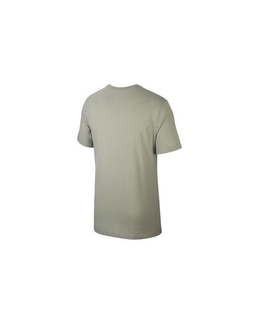 Nike Green Jumpman Flight Basketball Sports Short Sleeve for men
