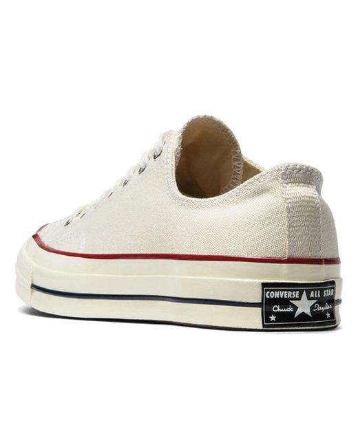 Converse White Chuck 70 Low 'Parchment' for men
