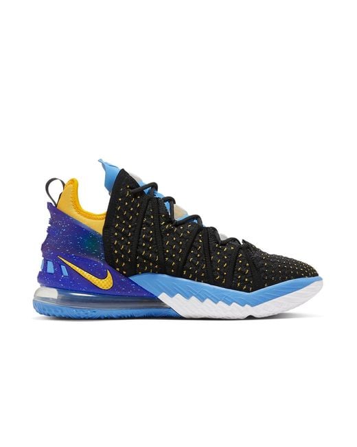 Nike Blue Lebron 18 Ep 'Lakers Heritage' for men