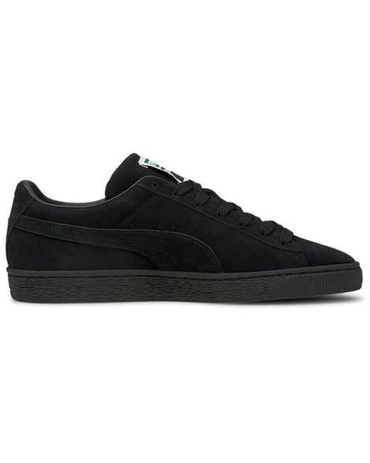 PUMA Black Suede Classic 21 for men
