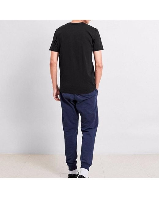 Vans Black Classical Logo Short Sleeve Tee for men