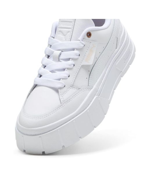 PUMA White (Wmns) Mayze Stack Soft Rosebay'