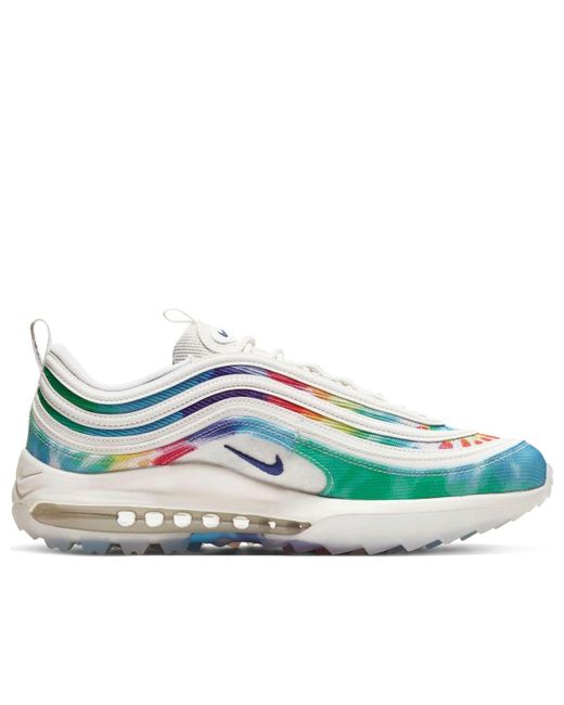 Nike White Air Max 97 Golf Nrg 'Tie-Dye' for men