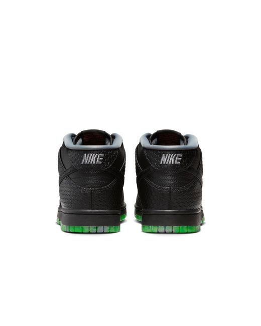 Nike Black Dunk Mid Premium 'Halloween' for men