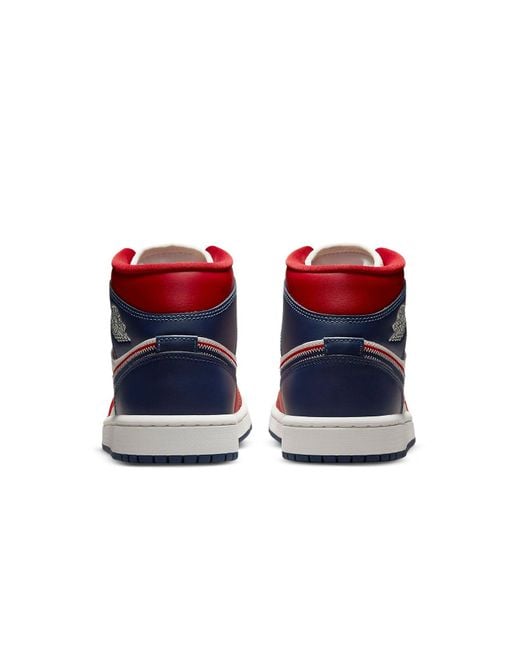Nike Red (Wmns) 1 Mid Se 'Usa' 2022