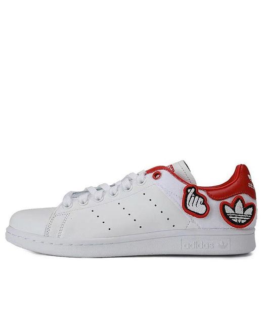 Adidas White Stan Smith 'Valentine's Day' for men