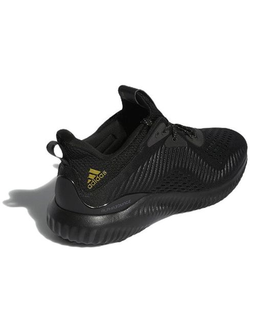 Adidas Black Alphabounce 1 Metallic' for men