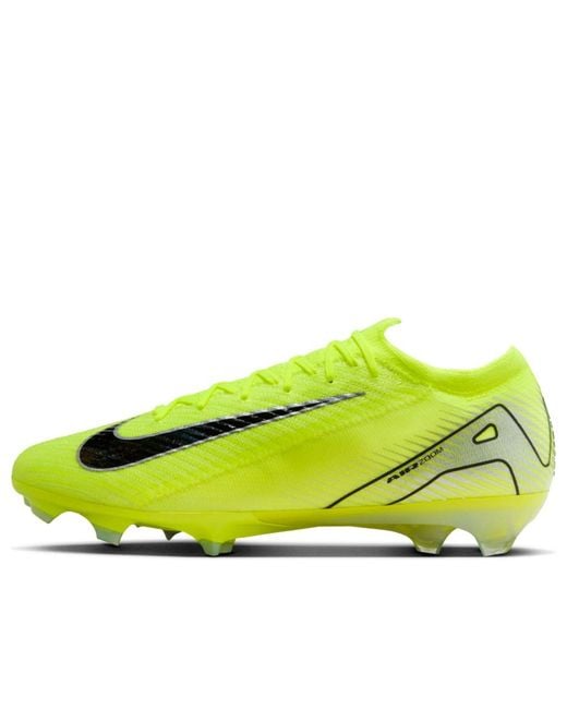 Nike Yellow Mercurial Vapor 16 Elite Fg 'Mad Voltage Pack Volt' for men
