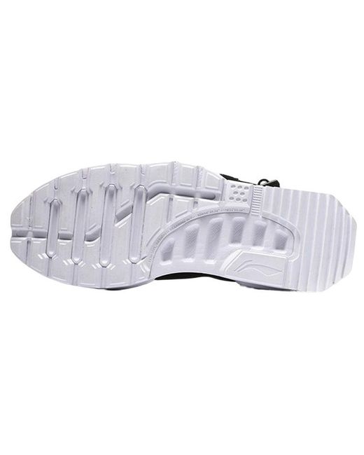 Li-ning Black Platform Paris Fashion Week Catwalk Series Sandals for men
