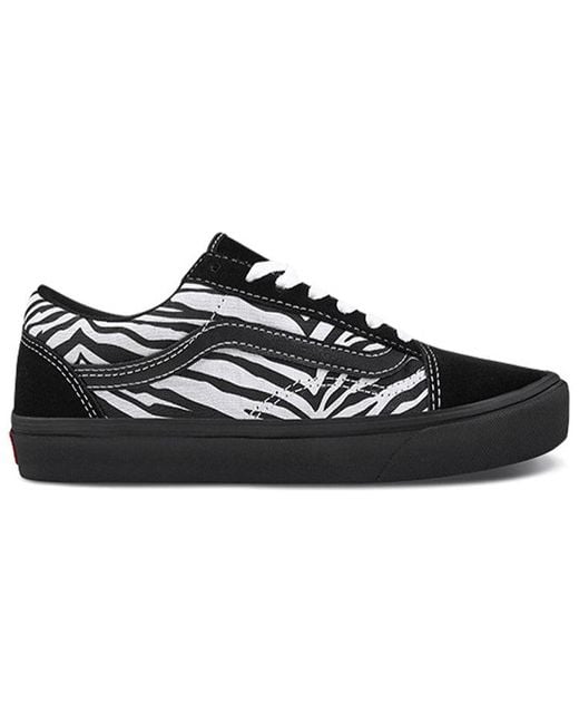 Vans Black Comfycush Old Skool 'Mixed Media' for men