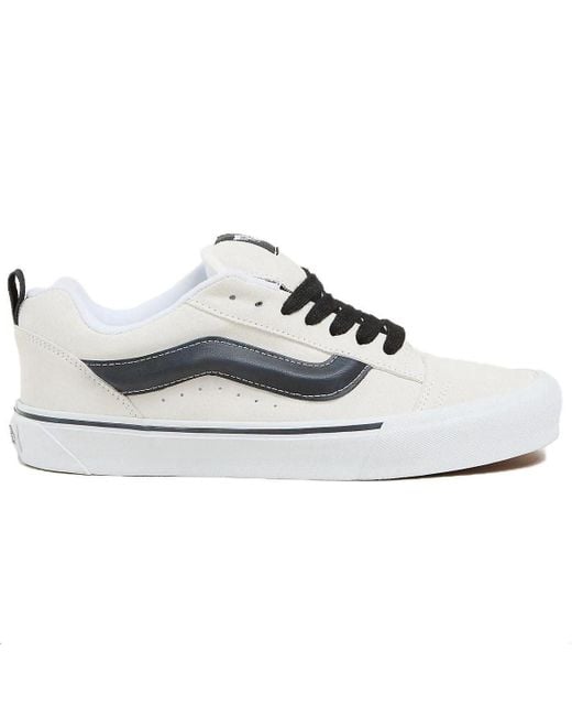 Vans White Knu-Skool 'Suede' for men