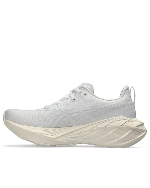 Asics White Womens Novablast 4