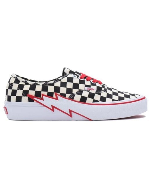 Vans White (Wmns) Authentic Bolt Checkerboard