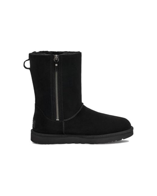 Ugg Black (Wmns) Classic Short Zip