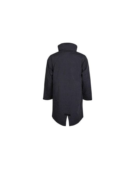 Nike Blue Hooded Long Jacket for men