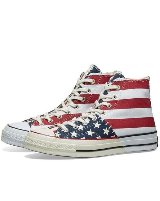 Converse Chuck 0 Archive Restuctured 'usa Flag' in Blue for Men | Lyst
