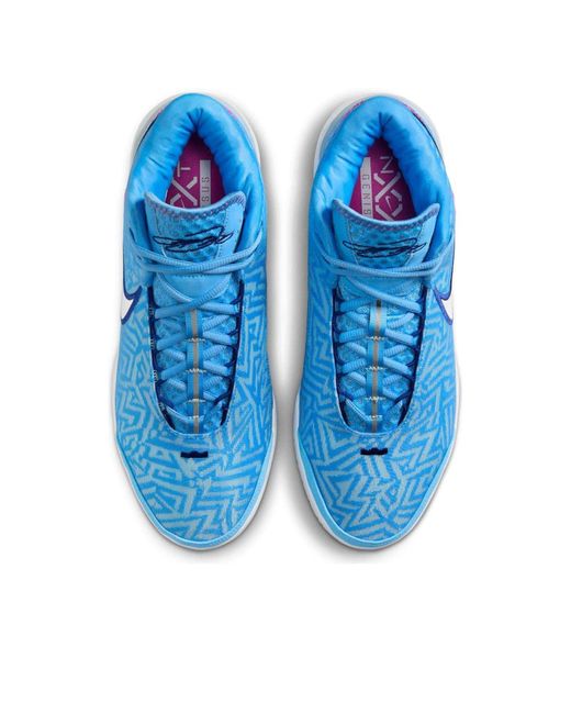 Nike Blue Zoom Lebron Nxxt Genisus Ep 'University' for men