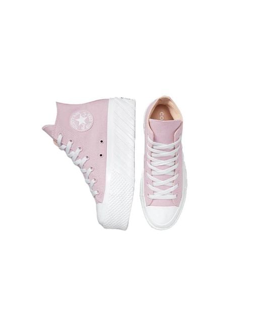 Converse Purple (Wmns) Chuck Taylor All Star Lift 2X High 'Himalayan Salt'