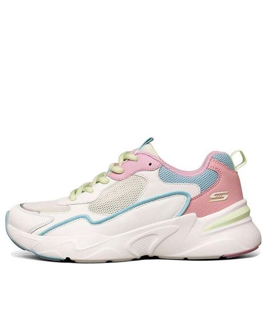 Skechers Bob's Bamina Low-top Pink/white/blue | Lyst