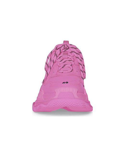 Balenciaga Purple (Wmns) Triple S Sneakers