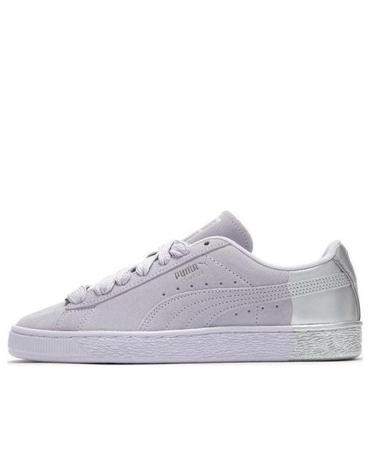 PUMA White Suede Dance Crew 'Light' for men