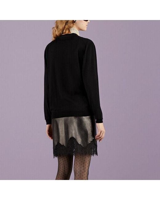 Gucci Black (Wmns) Extra Fine Wool Cardigan