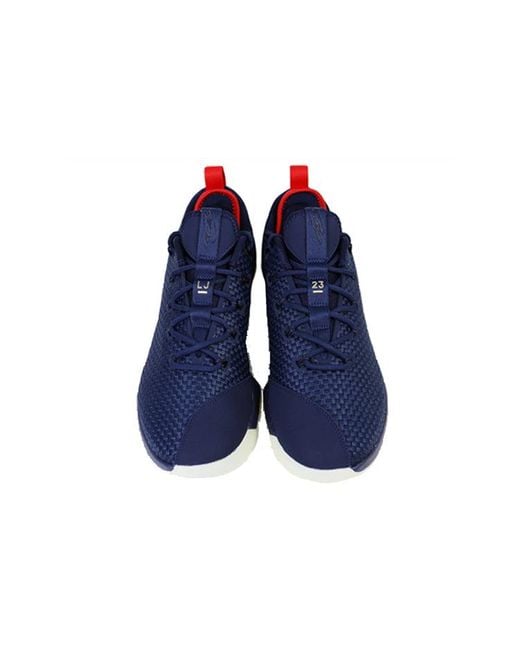 Nike Blue Lebron 14 Low 'Midnight University Metallic' for men