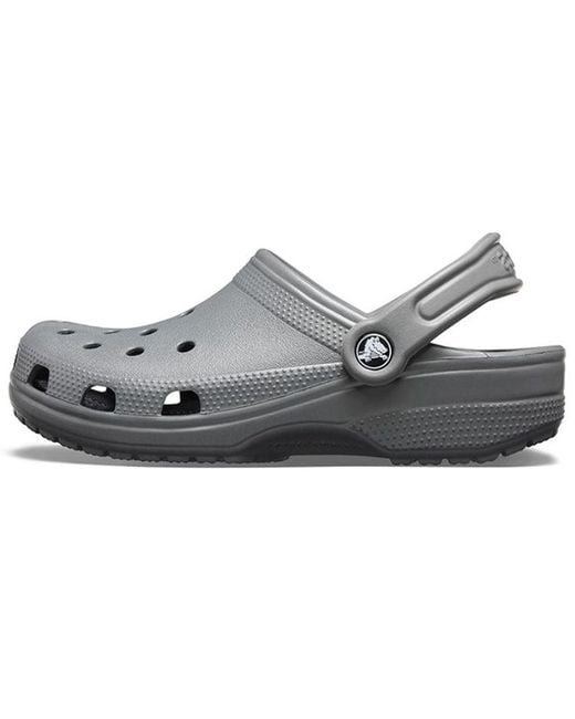 CROCSTM Gray Classic Clog Beach Sandals for men